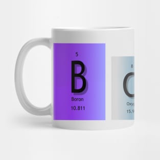 Boo period table elements Mug